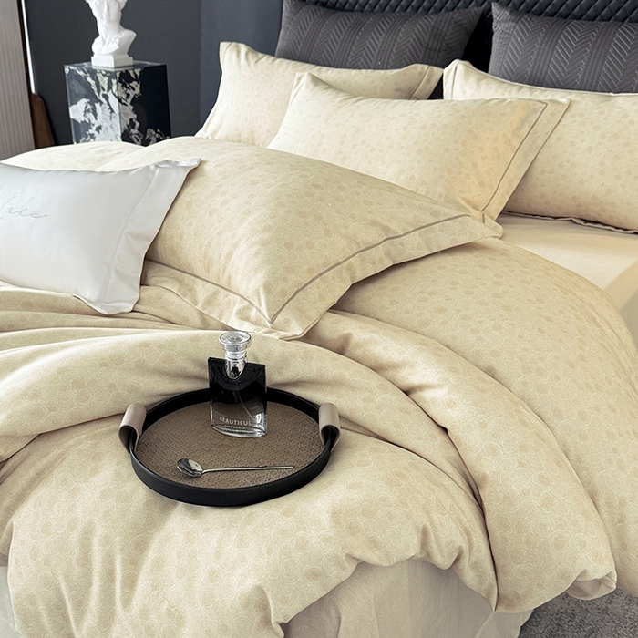 91家纺网 家纺一手货源 找家纺 遇安家纺 2025新款加厚全棉生态磨毛印花四件套 玫昭