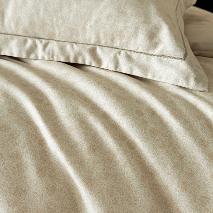 91家纺网 家纺一手货源 找家纺 遇安家纺 2025新款加厚全棉生态磨毛印花四件套 玫昭