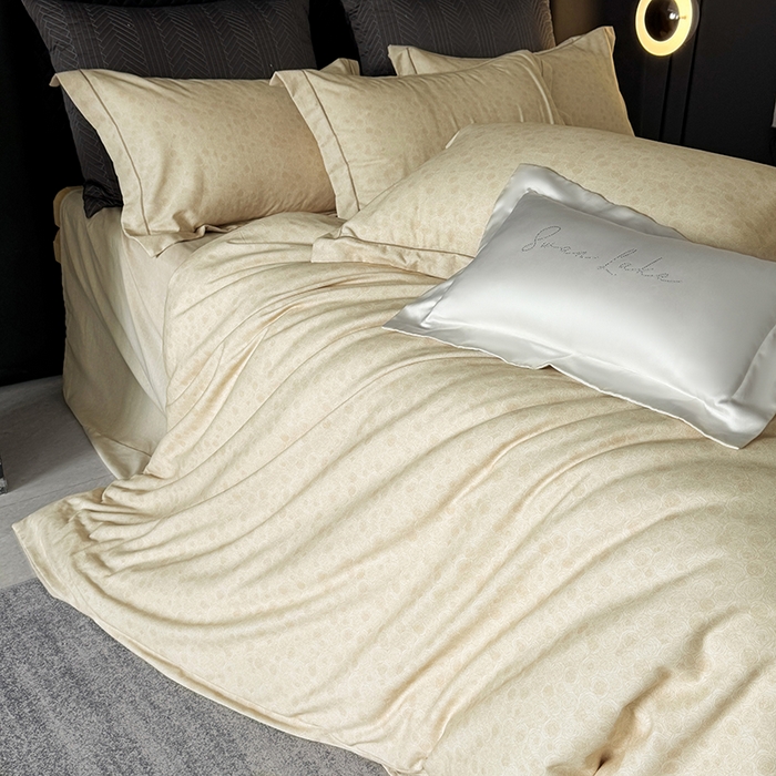 91家纺网 家纺一手货源 找家纺 遇安家纺 2025新款加厚全棉生态磨毛印花四件套 玫昭