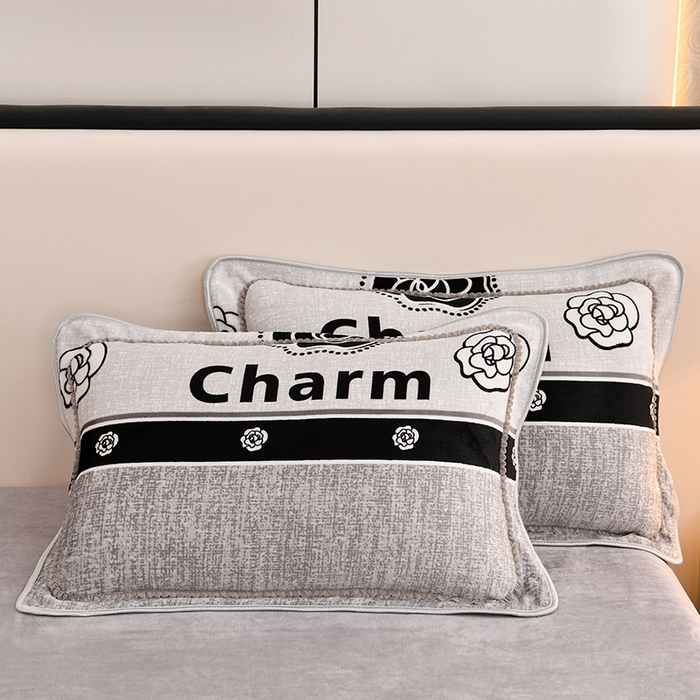 91家纺网 家纺一手货源 找家纺 （总 ）梦宴 2025新款冬季牛奶绒加厚保暖床裙款法兰绒珊瑚绒四件套床上用品