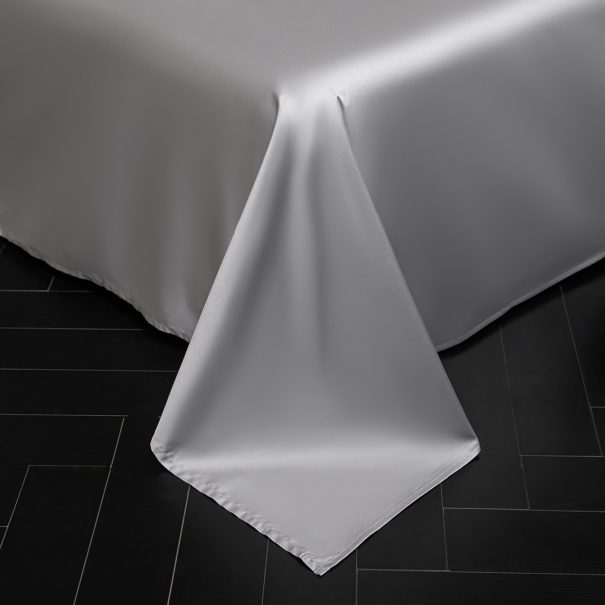 91家纺网 家纺一手货源 找家纺 安莱生活 新款100s全棉纯棉银丝简约四件套系列 爱格091