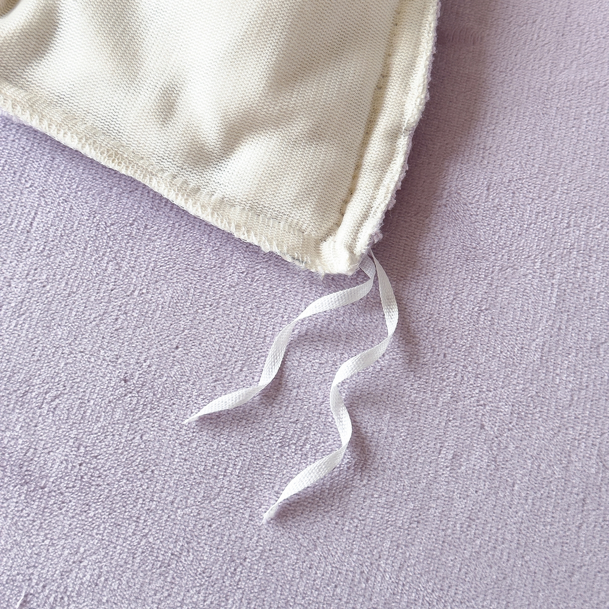 91家纺网 家纺一手货源 找家纺 慕克斯家纺 2025新款9斤韩版兔毛拼接牛奶绒法式雪纺花边四件套 法芙娜系列 法芙娜-梦幻紫