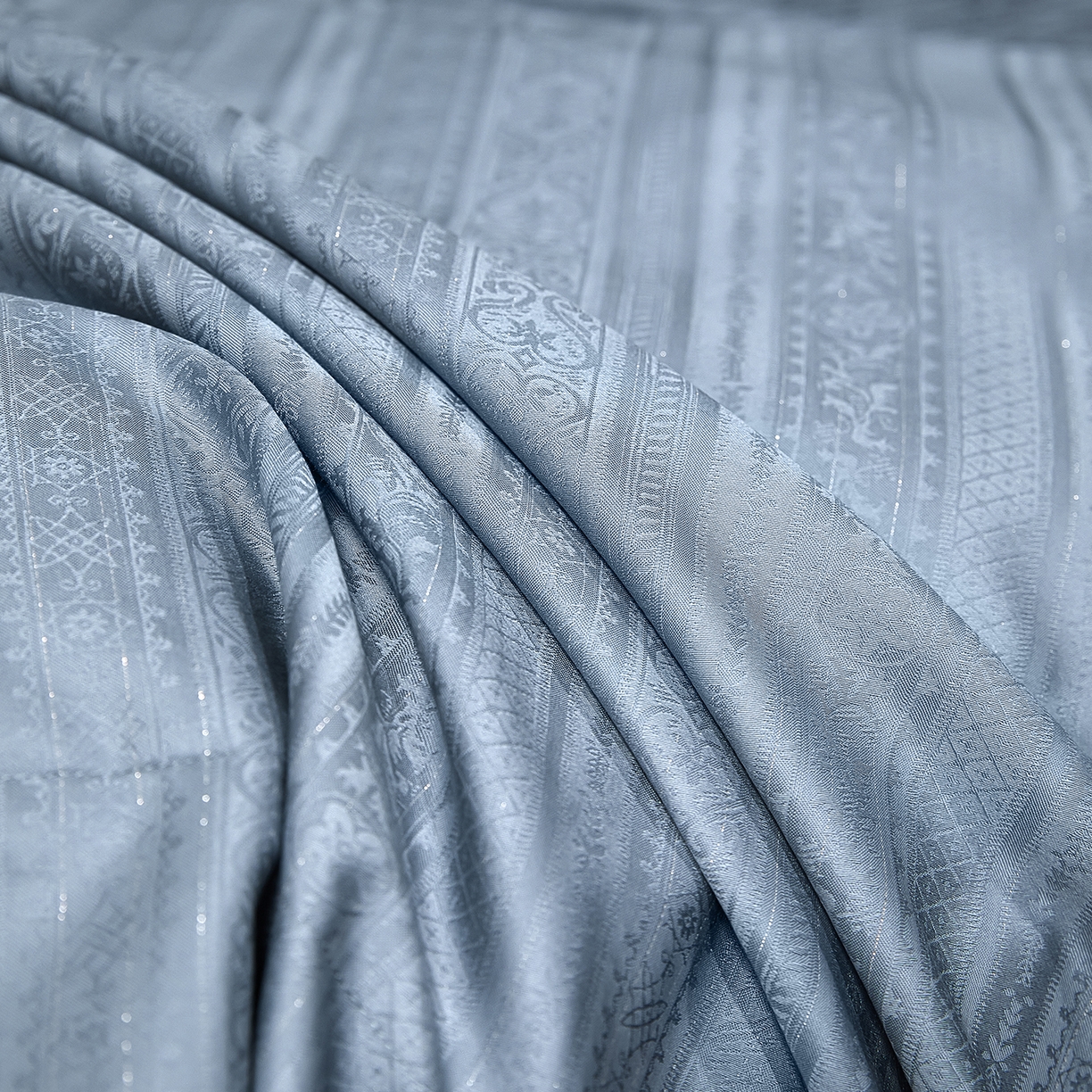 91家纺网 家纺一手货源 找家纺 安莱生活 新款100s全棉纯棉银丝简约四件套系列 非凡084