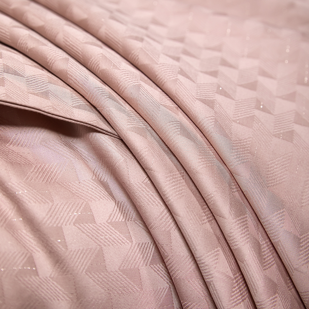 91家纺网 家纺一手货源 找家纺 安莱生活 新款100s全棉纯棉银丝简约四件套系列 镜莱105