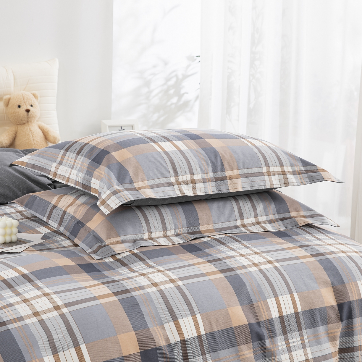 91家纺网 家纺一手货源 找家纺 （总）鲁爱家纺供货 全棉斜纹印花四件套