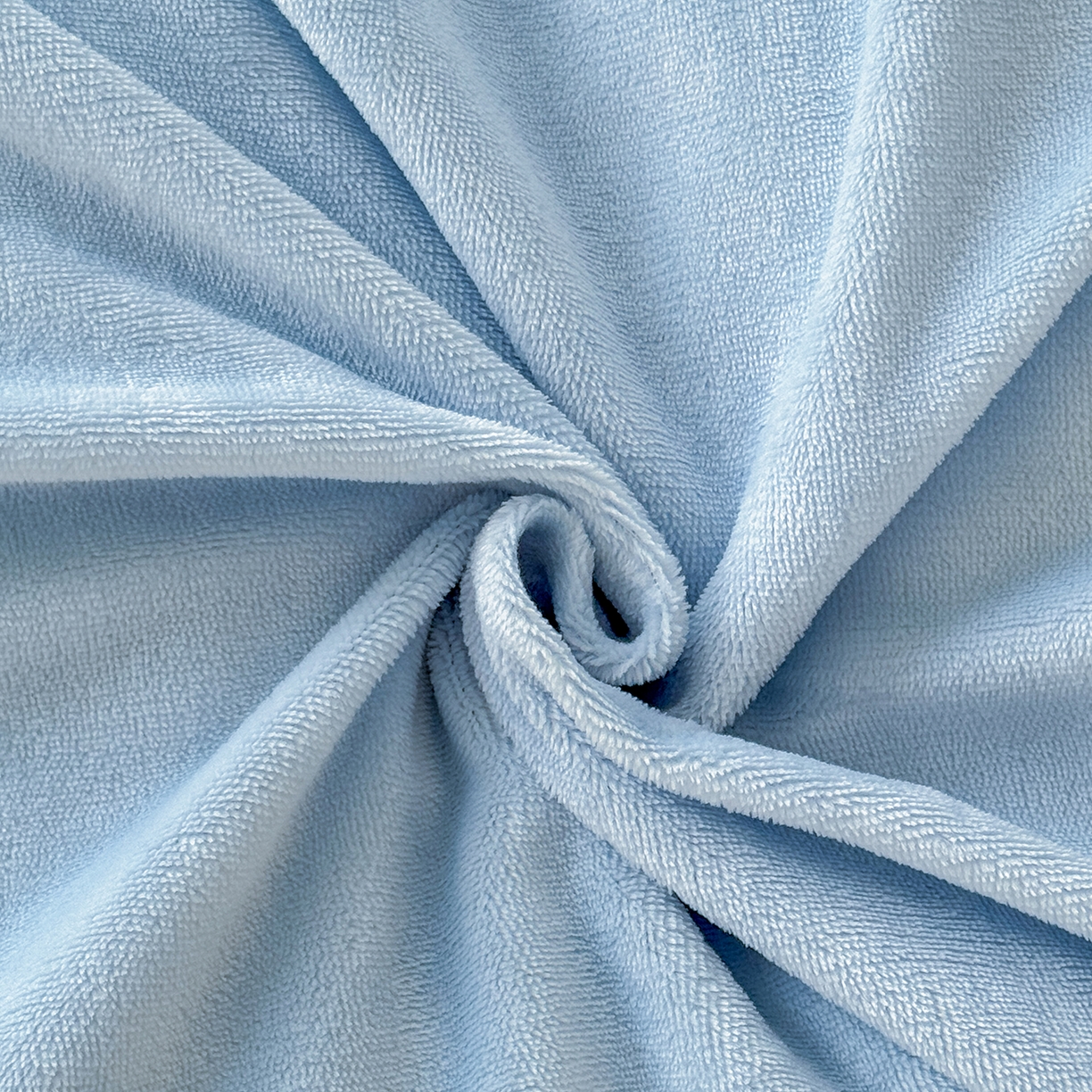 91家纺网 家纺一手货源 找家纺 慕克斯家纺 2025新款9斤韩版兔毛拼接牛奶绒法式雪纺花边四件套 法芙娜系列 法芙娜-天空蓝