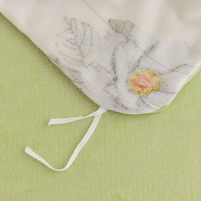 91家纺网 家纺一手货源 找家纺 梦宴 2025新款冬季牛奶绒加厚保暖床裙款法兰绒珊瑚绒四件套床上用品 花样情怀