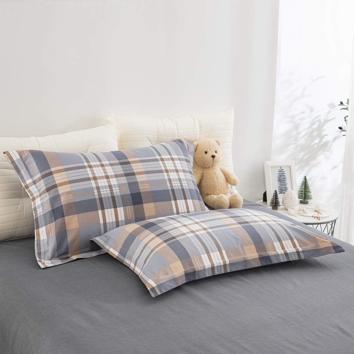 91家纺网 家纺一手货源 找家纺 鲁爱家纺供货 全棉斜纹印花四件套 巴黎之约