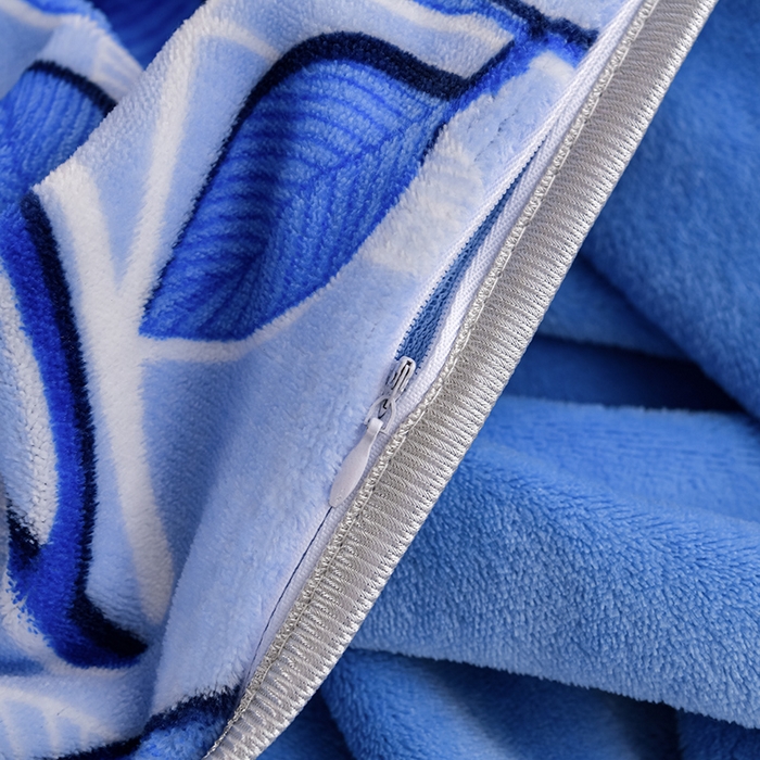 91家纺网 家纺一手货源 找家纺 梦宴 2025新款冬季牛奶绒加厚保暖床裙款法兰绒珊瑚绒四件套床上用品 花枝如梦