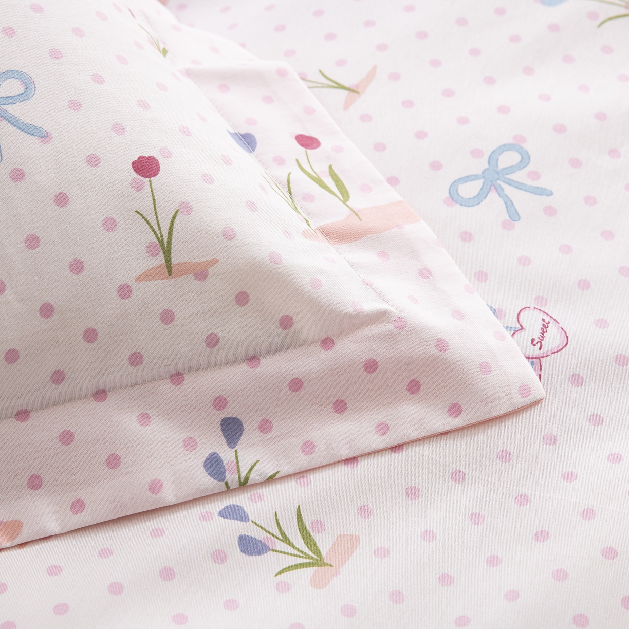 91家纺网 家纺一手货源 找家纺 鲁爱家纺供货 全棉斜纹印花四件套 花香晨语