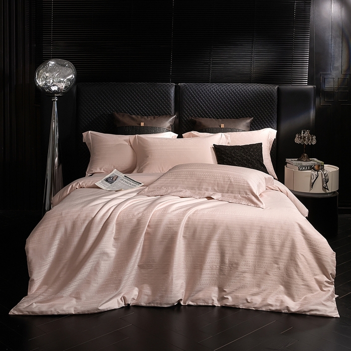 91家纺网 家纺一手货源 找家纺 安莱生活 新款100s全棉纯棉银丝简约四件套系列 若初016