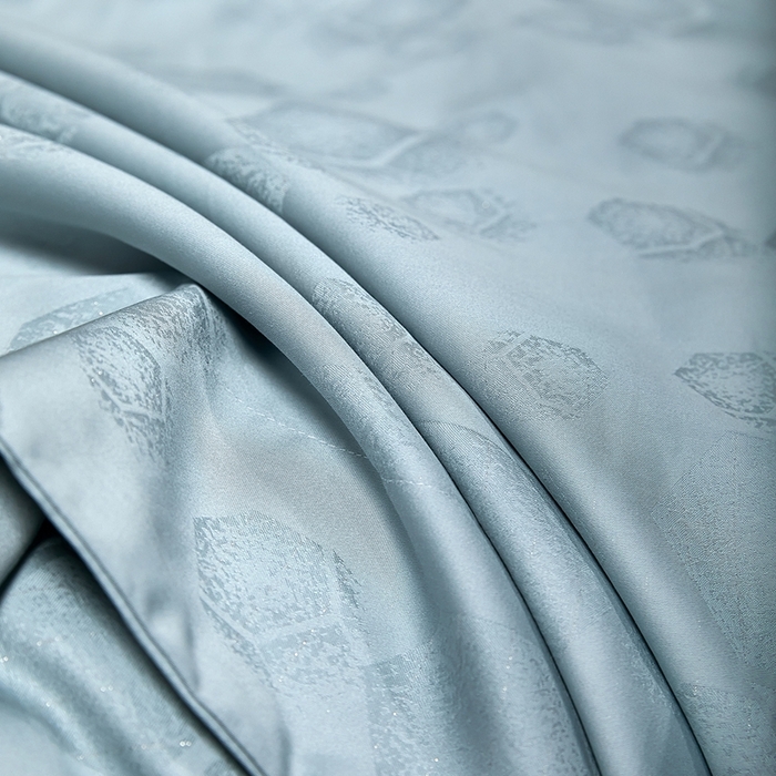 91家纺网 家纺一手货源 找家纺 安莱生活 新款100s全棉纯棉银丝简约四件套系列 五度空间001