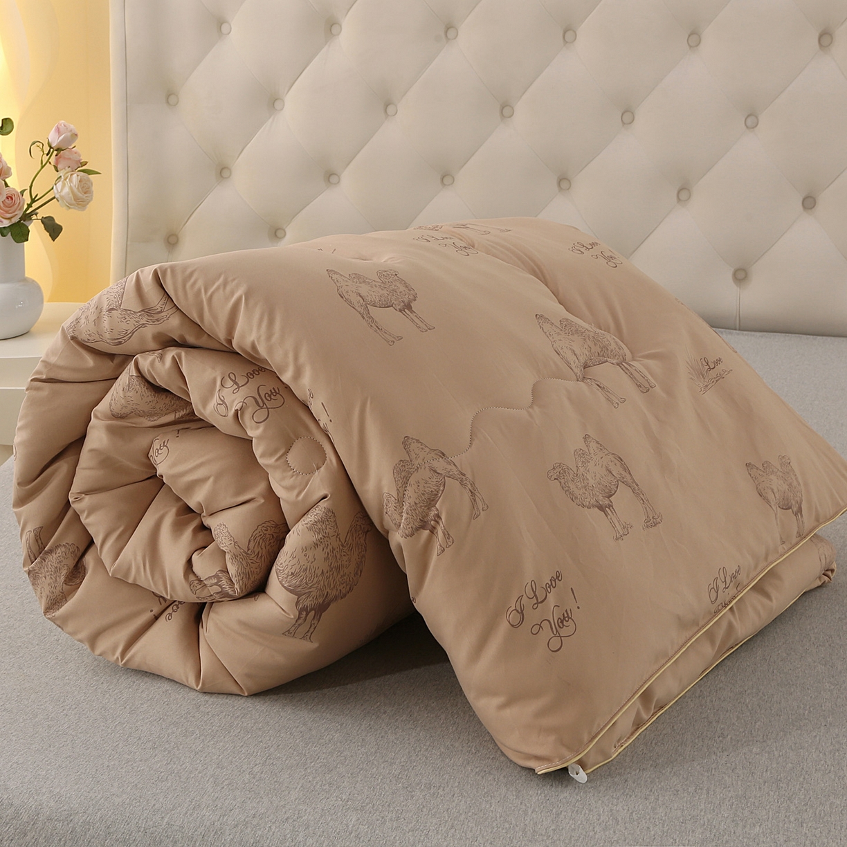 91家纺网 家纺一手货源 找家纺 （总）金泰莱 2025新款加厚保暖驼毛被被子被芯