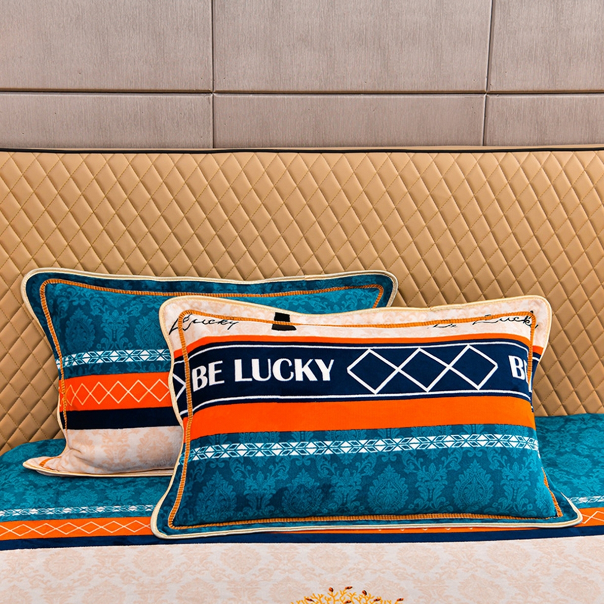 91家纺网 家纺一手货源 找家纺 梦宴 2025新款冬季牛奶绒加厚保暖床裙款法兰绒珊瑚绒四件套床上用品 幸福树