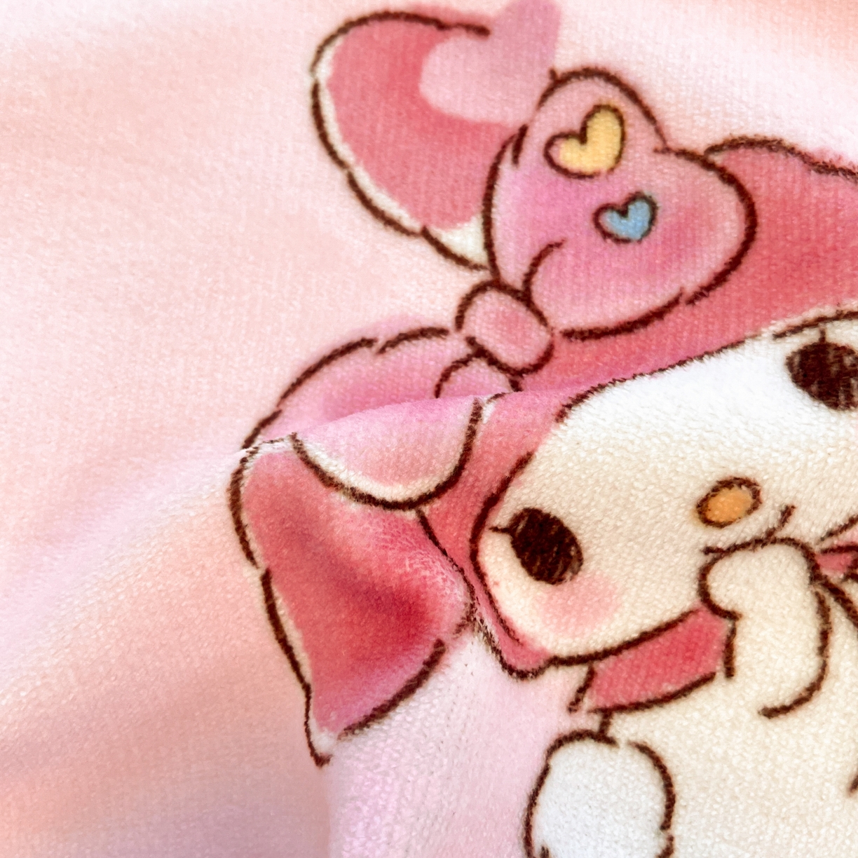 91家纺网 家纺一手货源 找家纺 暮思家居 2025新款三丽鸥正版授权高克重200克加厚保暖卡通牛奶绒四件套 牛奶绒-兔妮美乐蒂