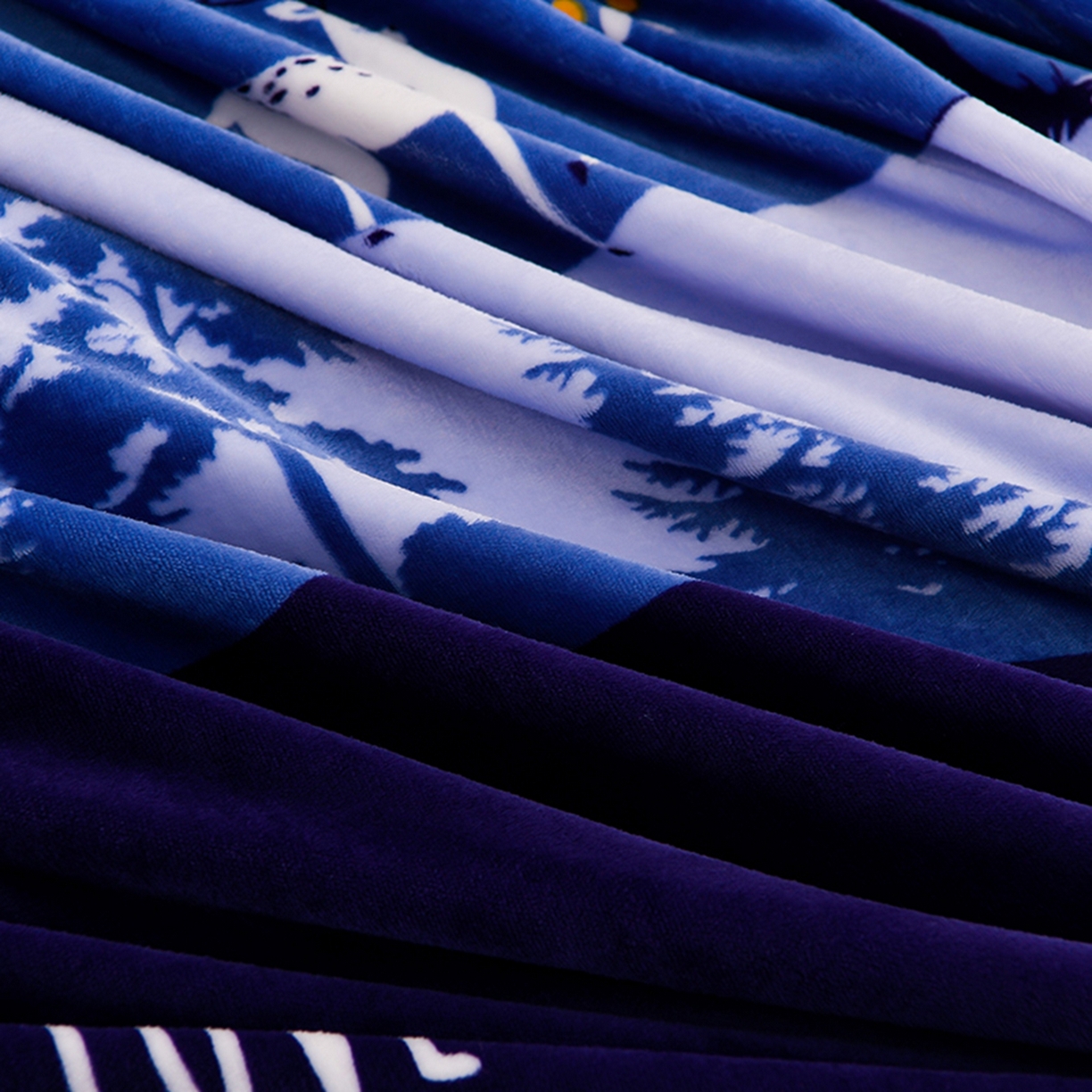 91家纺网 家纺一手货源 找家纺 梦宴 2025新款冬季牛奶绒加厚保暖床裙款法兰绒珊瑚绒四件套床上用品 一路有你