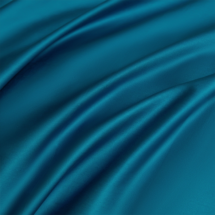 91家纺网 家纺一手货源 找家纺 柔觉家纺 2025新款100支长绒棉A类纯色双拼素色全棉四件套 海港蓝-卡布其