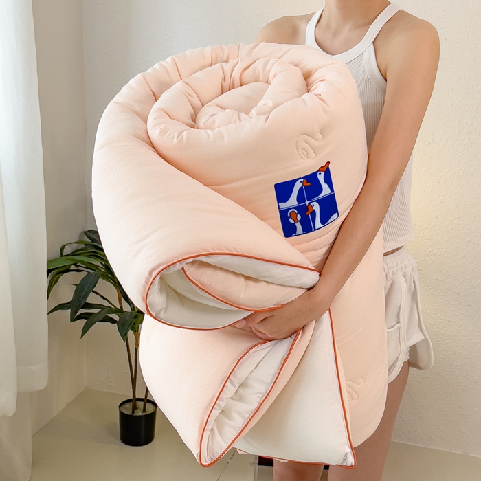 91家纺网 家纺一手货源 找家纺 （总）米菲 2025新款A类云朵棉被芯冬被被芯-小清新