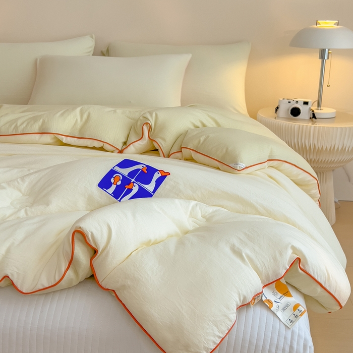 91家纺网 家纺一手货源 找家纺 （总）米菲 2025新款A类云朵棉被芯冬被被芯-小清新