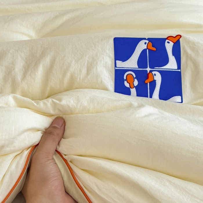 91家纺网 家纺一手货源 找家纺 （总）米菲 2025新款A类云朵棉被芯冬被被芯-小清新