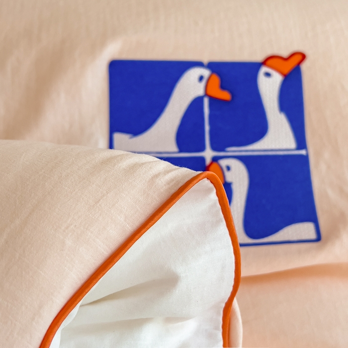 91家纺网 家纺一手货源 找家纺 米菲 2025新款A类云朵棉被芯冬被被芯-小清新 小新控-樱花粉