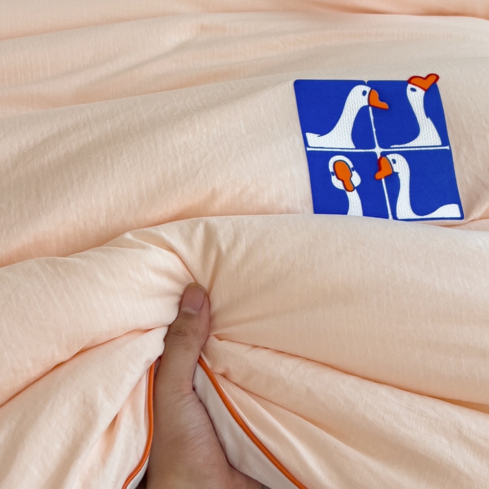 91家纺网 家纺一手货源 找家纺 米菲 2025新款A类云朵棉被芯冬被被芯-小清新 小新控-樱花粉