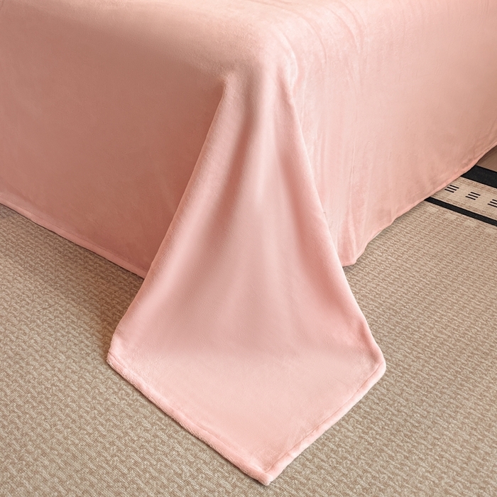 91家纺网 家纺一手货源 找家纺 金牛座家纺 2025新款加厚牛奶绒重工刺绣贴布绣四件套-蝶恋花 蝶恋花-嫩粉