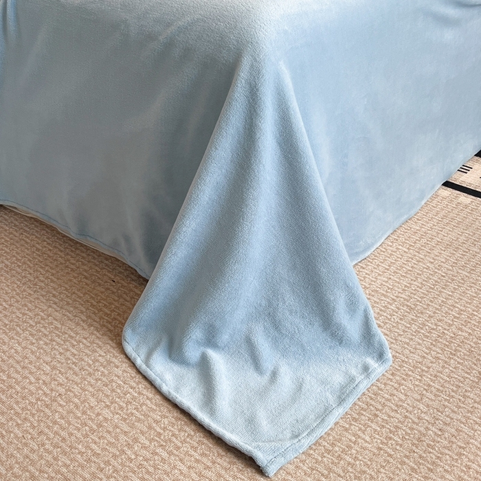 91家纺网 家纺一手货源 找家纺 金牛座家纺 2025新款加厚牛奶绒重工刺绣贴布绣四件套-蝶恋花 蝶恋花-雾蓝