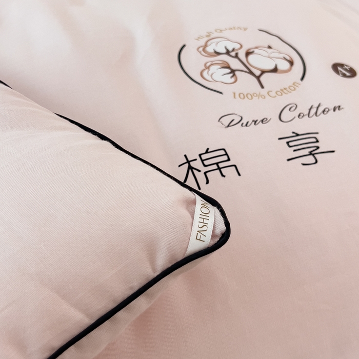 91家纺网 家纺一手货源 找家纺 米菲 2025新款A类水洗棉新疆棉花被被芯-栀夏 栀夏-豆蔻粉