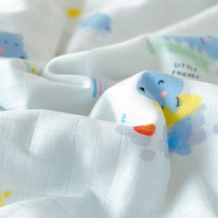 91家纺网 家纺一手货源 找家纺 十九色 2025新款婴幼儿安抚豆豆被全棉华夫格豆豆被一体款+可拆款（可机洗） 一体款-河马宝宝