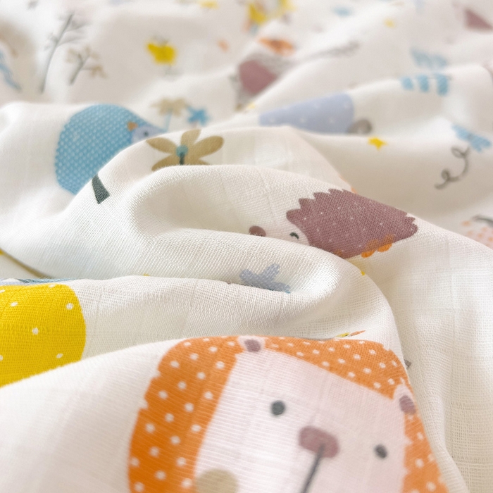 91家纺网 家纺一手货源 找家纺 十九色 2025新款婴幼儿安抚豆豆被全棉华夫格豆豆被一体款+可拆款（可机洗） 一体款-长颈鹿