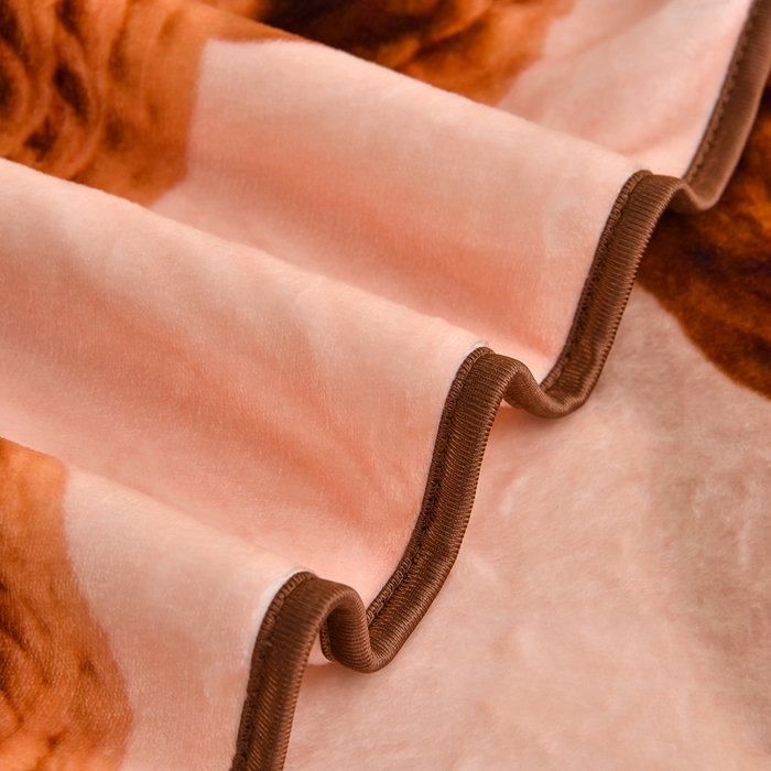 91家纺网 家纺一手货源 找家纺 羽梦2025新款8.5斤牛奶法莱绒金貂法兰绒四件套直播爆款 KT熊