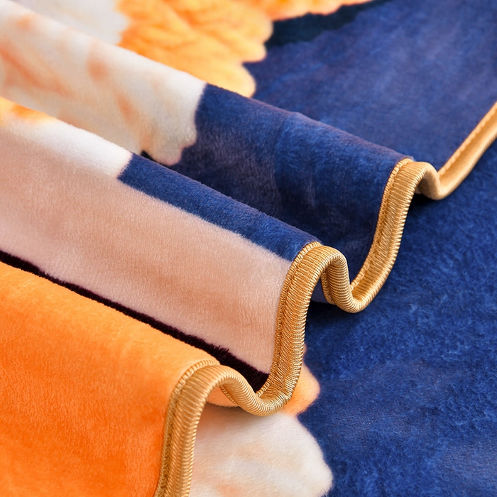 91家纺网 家纺一手货源 找家纺 羽梦2025新款8.5斤牛奶法莱绒金貂法兰绒四件套直播爆款 萌犬暖绒