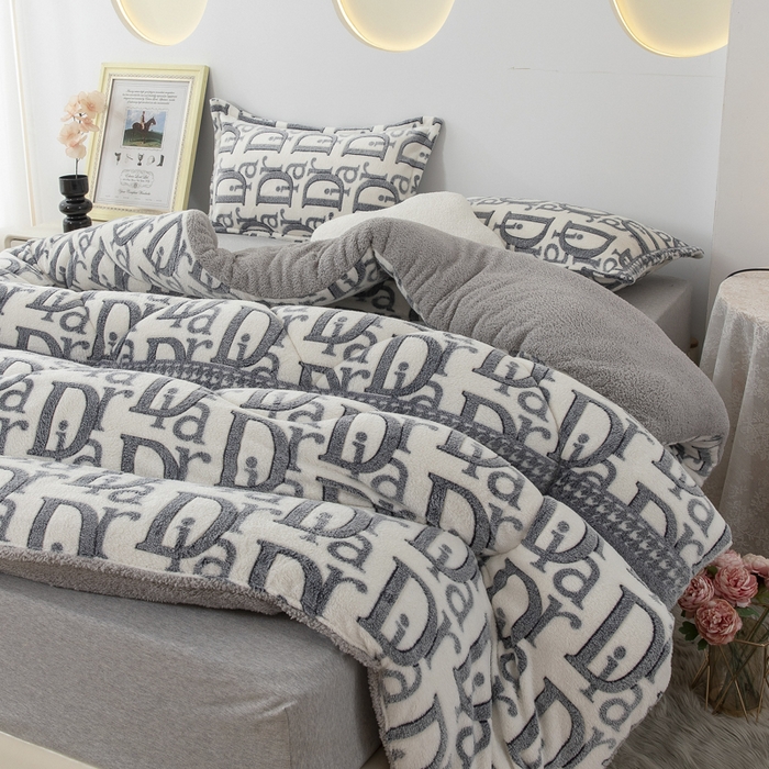 91家纺网 家纺一手货源 找家纺 八方汇（一户被芯生活馆） 2025新款雪花绒羊羔绒加厚冬被子被芯 用心的爱