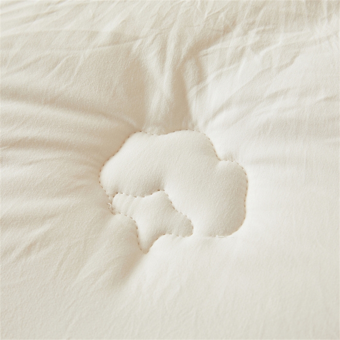91家纺网 家纺一手货源 找家纺 富艺隆 2025新款A类新疆棉花被水洗棉被子被芯加厚冬被春秋被学生宿舍被子（高克重面料，带检测口） 棉花被-云朵白