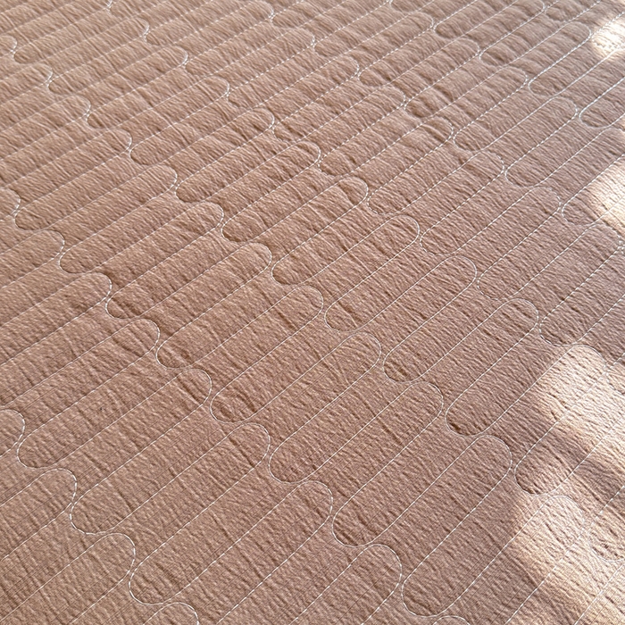 91家纺网 家纺一手货源 找家纺 韩约家纺 2025新款韩约1韩式蝴蝶结床盖款棉麻四件套 芳华