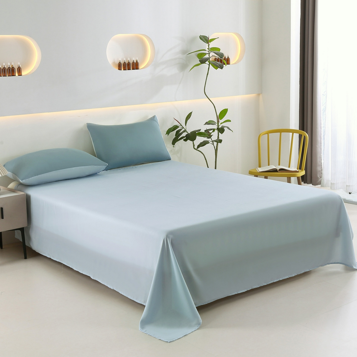 91家纺网 家纺一手货源 找家纺 （总）恋之语 2025新款舒适柔软亲肤爆款芦荟棉四件套货源充足