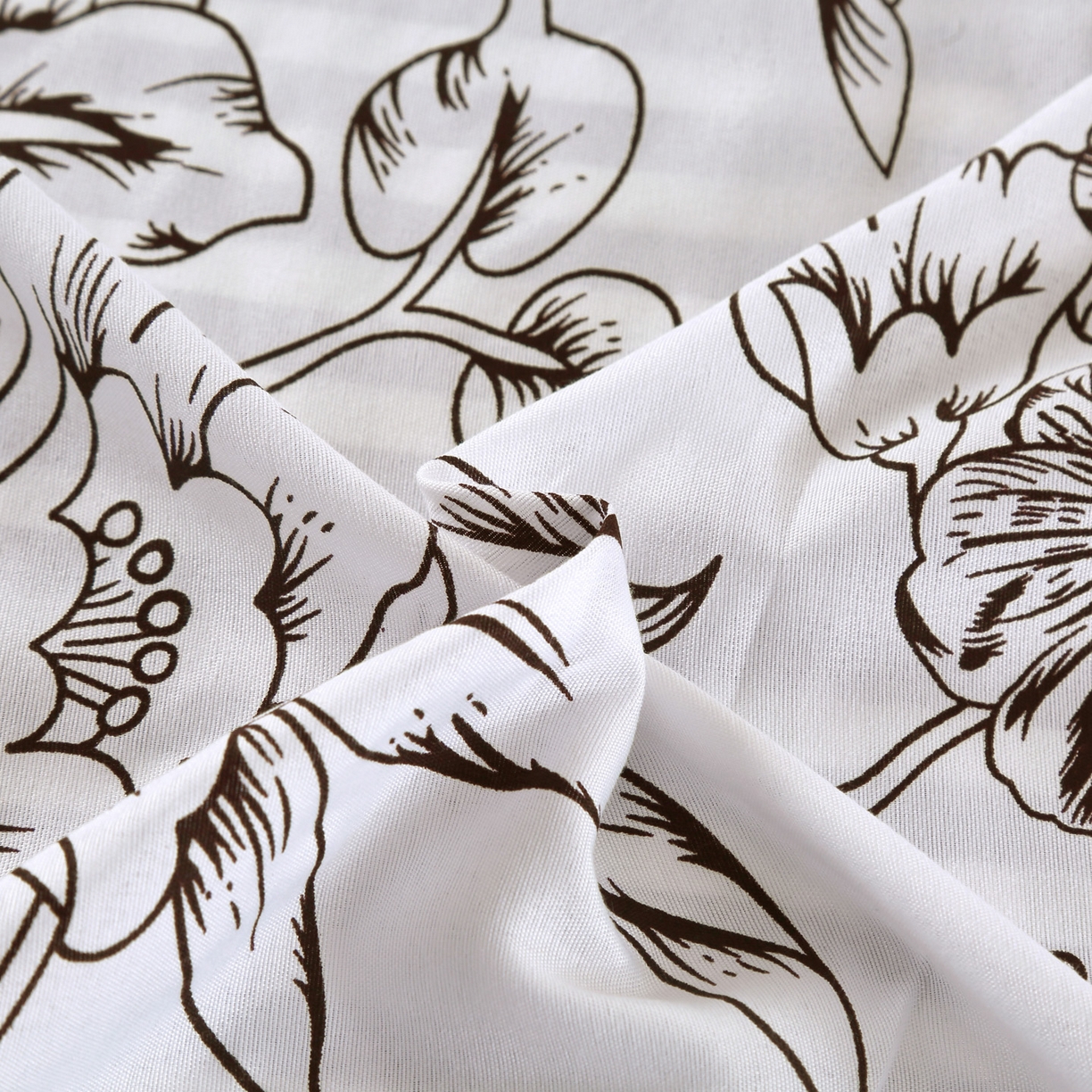 91家纺网 家纺一手货源 找家纺 恋之语 2025新款舒适柔软亲肤爆款芦荟棉四件套货源充足 黑白赫本