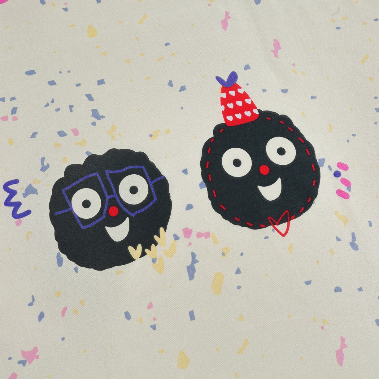 91家纺网 家纺一手货源 找家纺 恋之语 2025新款舒适柔软亲肤爆款芦荟棉四件套货源充足 小煤球