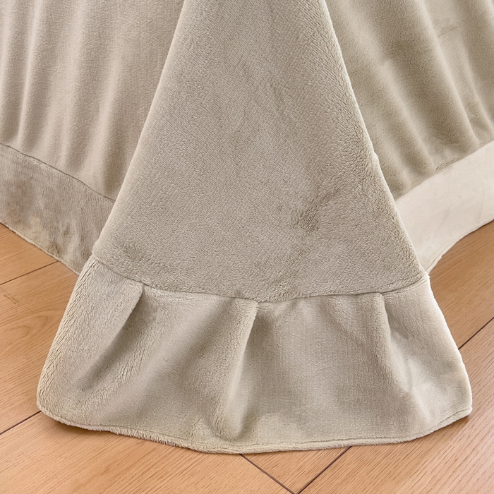 91家纺网 家纺一手货源 找家纺 利欧 2025新款满绣卡通牛奶绒刺绣四件套 绅士小熊-嫩绿