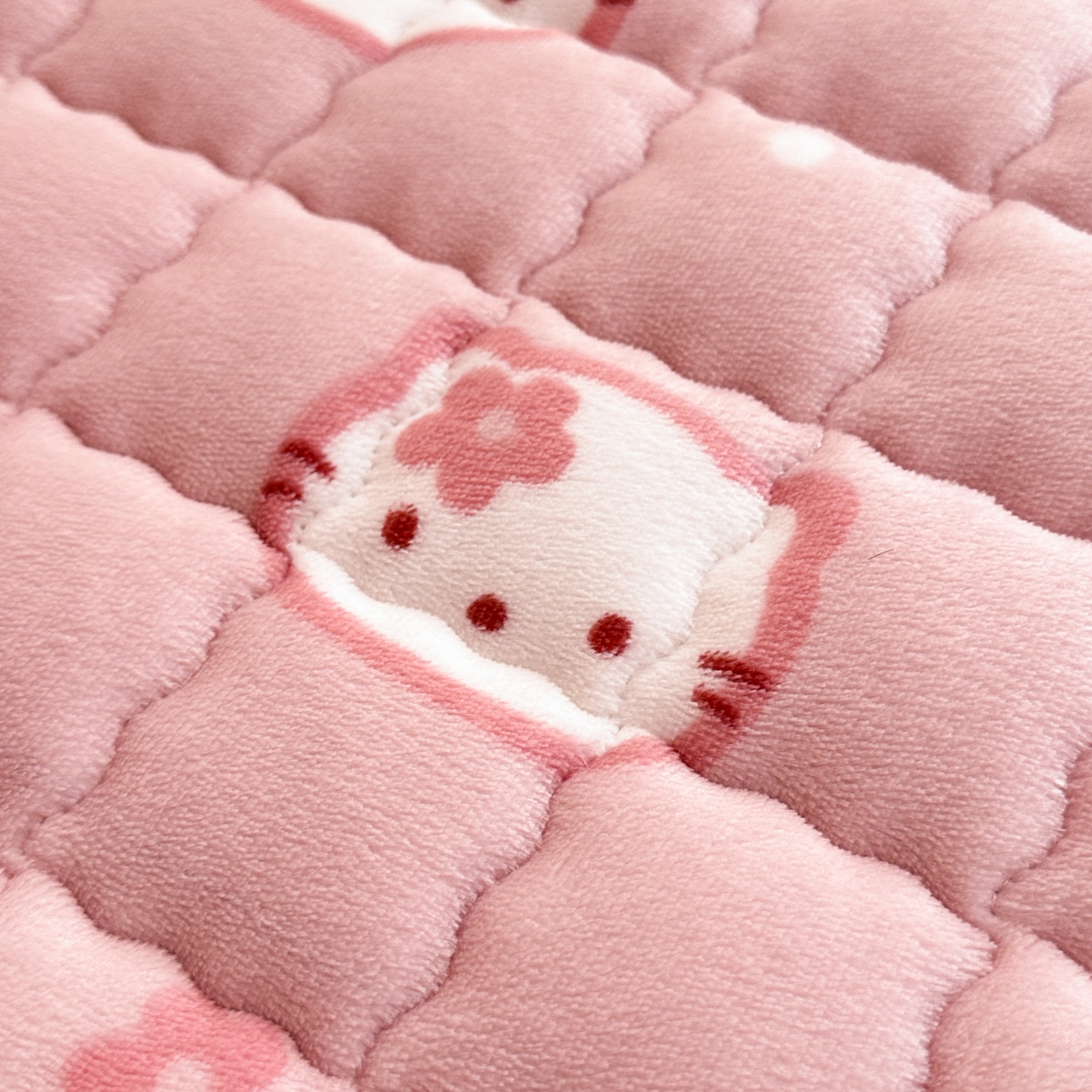 91家纺网 家纺一手货源 找家纺 川悦生活 2025新款A类印花牛奶绒床垫加厚绒保暖床床褥 床垫少女喵喵