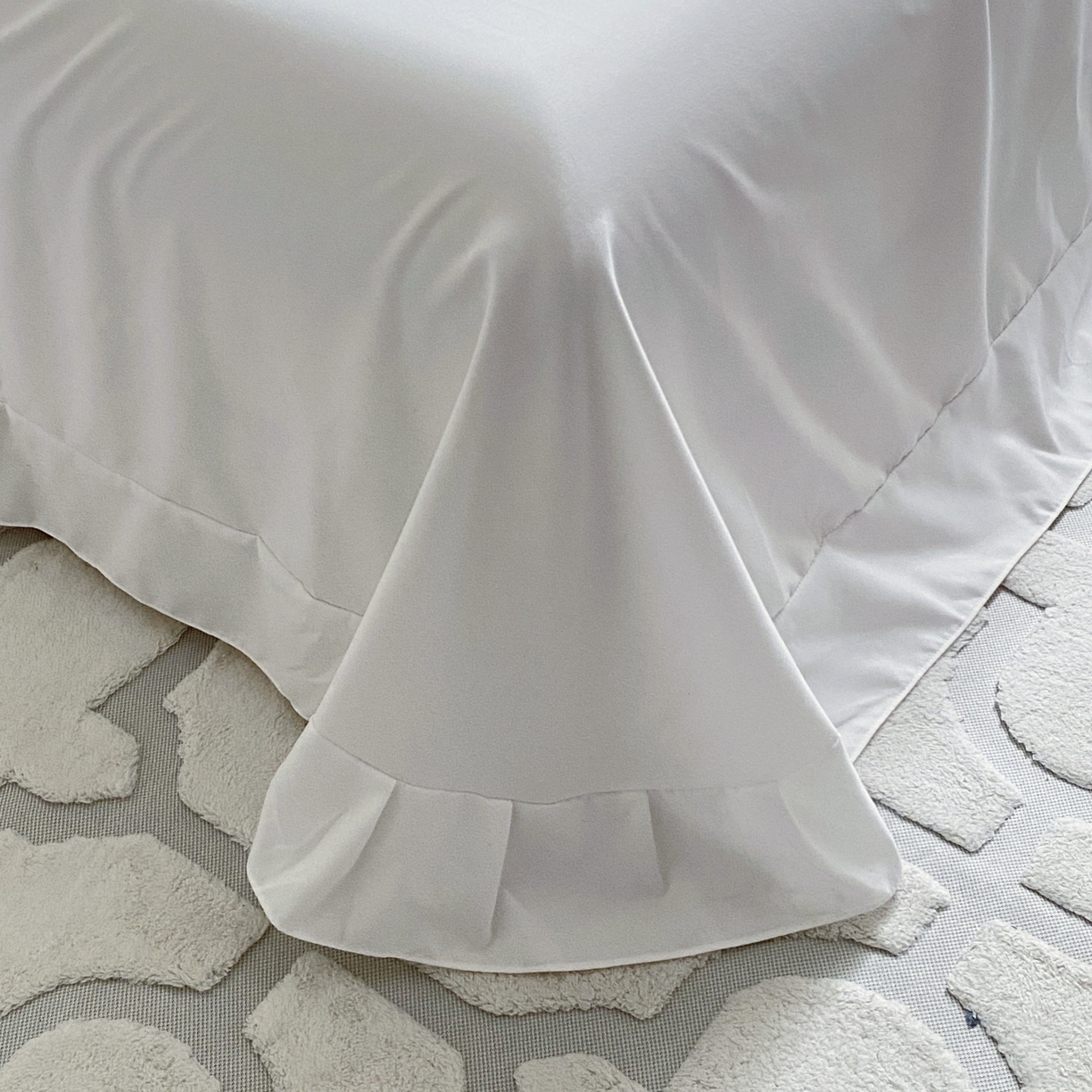 91家纺网 家纺一手货源 找家纺 庭笙 2025新款法式复古公主风花边四件套 翩翩蝶舞