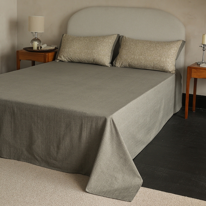 91家纺网 家纺一手货源 找家纺 玛德琳 2025新款原麻皱皱纱懒人抗菌冬被被子被芯 羽榭