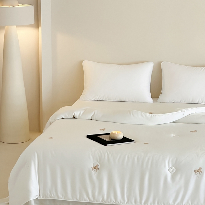 91家纺网 家纺一手货源 找家纺 （总）茧羽世家 2025新款豆绒生态被 被子被芯