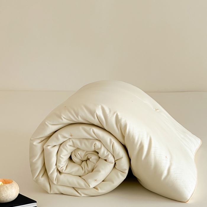 茧羽世家 2025新款豆绒生态被 被子被芯 流星雨