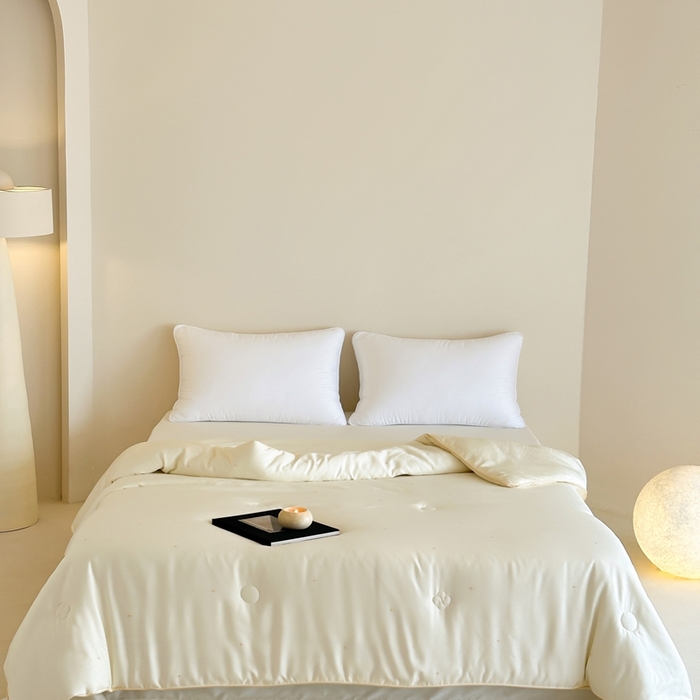 91家纺网 家纺一手货源 找家纺 茧羽世家 2025新款豆绒生态被 被子被芯 流星雨