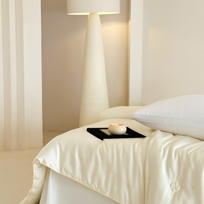 91家纺网 家纺一手货源 找家纺 茧羽世家 2025新款豆绒生态被 被子被芯 流星雨