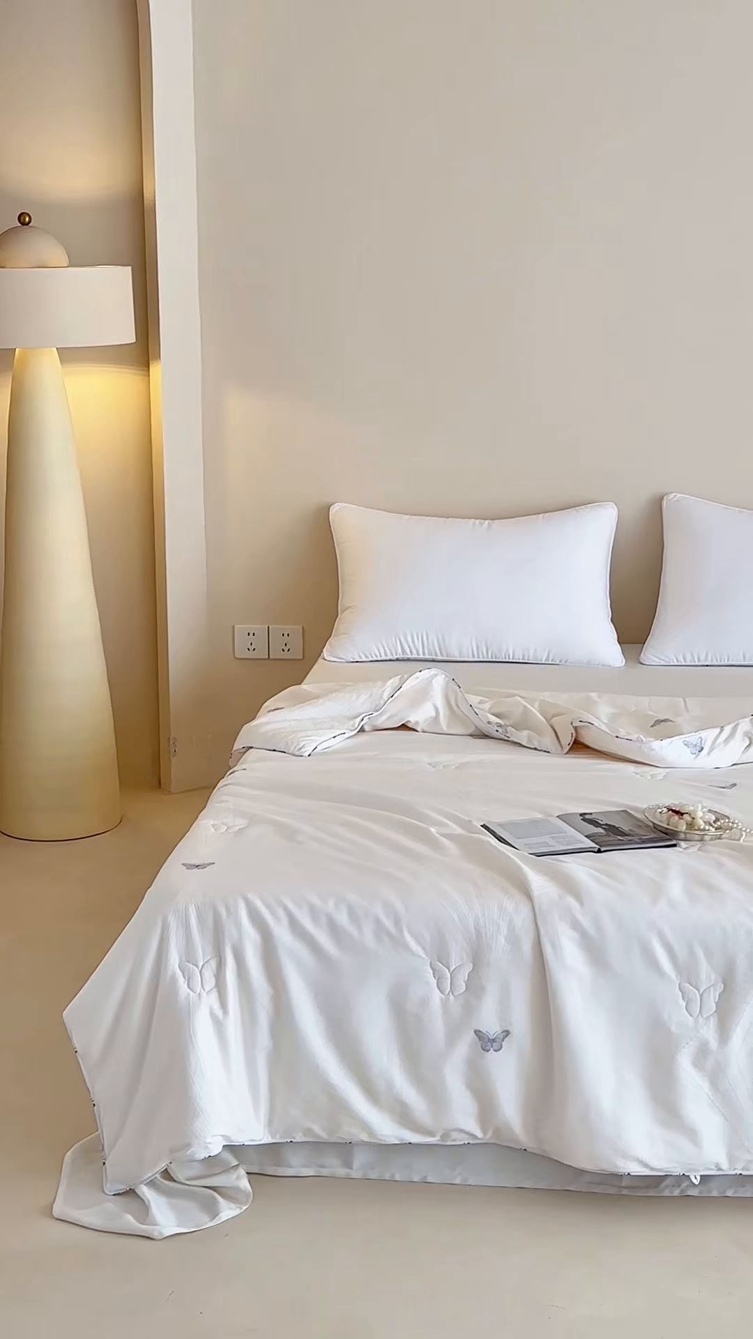 91家纺网 家纺一手货源 找家纺 （总）茧羽世家 2025新款皇冠蝶翼蚕丝被 被子被芯