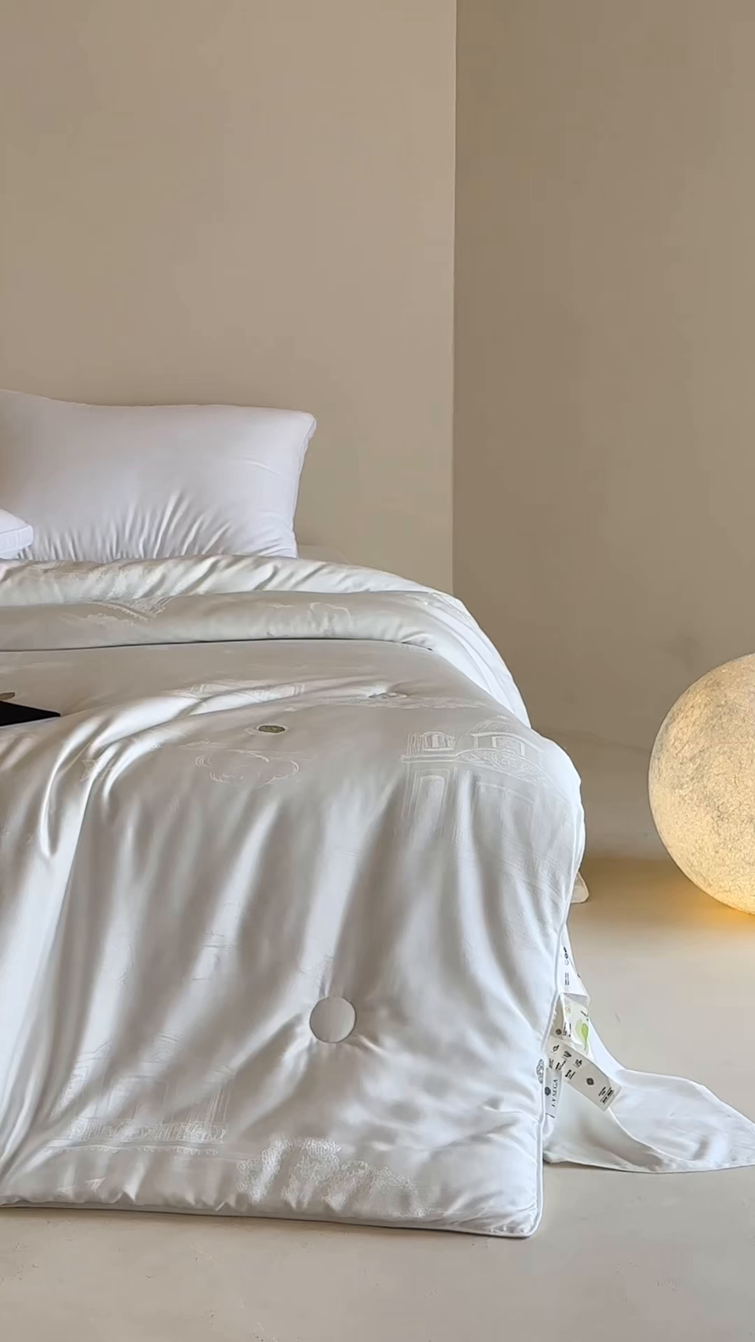 91家纺网 家纺一手货源 找家纺 茧羽世家 2025新款豆绒生态被 被子被芯 圣罗伦