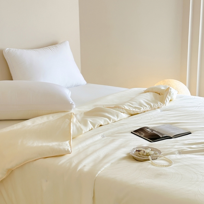 91家纺网 家纺一手货源 找家纺 （总）茧羽世家 2025新款丝韵东方蚕丝被 被子被芯